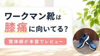 ワークマン靴は膝痛に向いてる？整体師が本音でレビュー